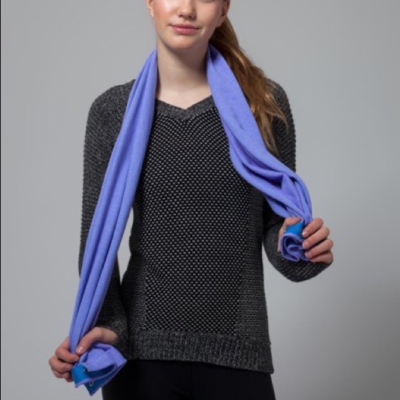IVIVVA by lululemon purple snap scarf - Picture 13 of 13